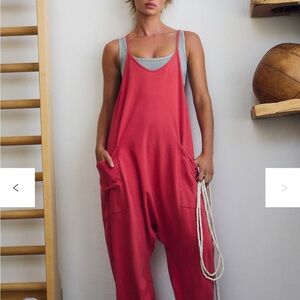 FP Movement by Free People Coral Jumpsuit